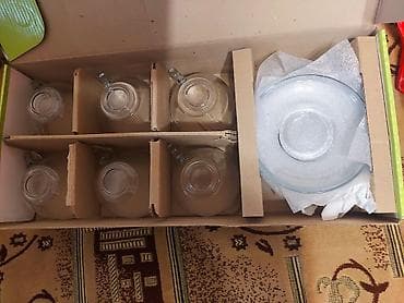 посуда для цветы: Набор столовой и сервировочной посуды, разный. 1) Фарфор с розовыми — 8