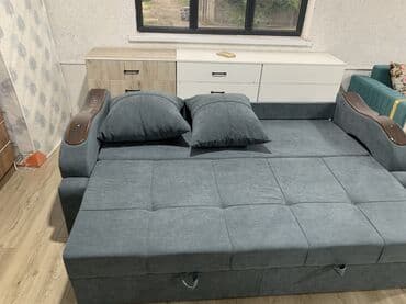 альянс мебель бишкек: Прямой диван, Трехместный — 10