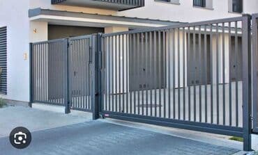 ремонт откатных ворот: Сварка | Решетки на окна, Навесы, Ворота Демонтаж, Монтаж, Доставка — 23