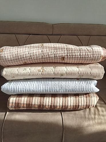 Покрывало для кровати, Все сезоны, Фактурный at lalafo.kg Покрывало для кровати, Все сезоны, Фактурный