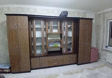 эски мебель алабыз ош: Зал үчүн гарнитур, Колдонулган, Өзү алып кетүү, түсү - Күрөң — 1