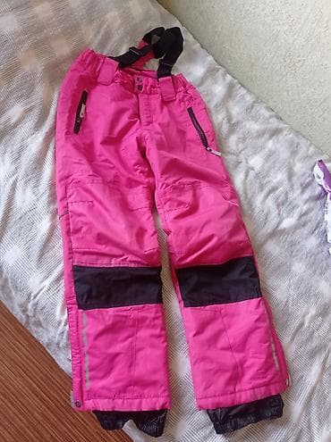 брюки трубы: Детские утеплённые лыжные/сноубордические штаны WALL RIDE - Размер — 1