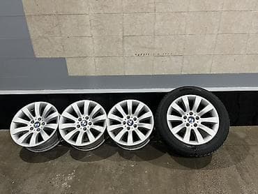 r18 бмв: Литые Диски R 17 BMW, Комплект, отверстий - 5, Б/у — 5