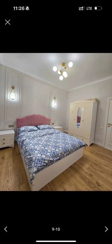 квартира в городе бишкек: 1 комната, Душевая кабина, Постельное белье, Кондиционер — 6