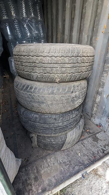 Шины 235 / 65 / R 17, Всесезонная, Б/у, Пара, Внедорожные (АТ/МТ), Япония, Dunlop