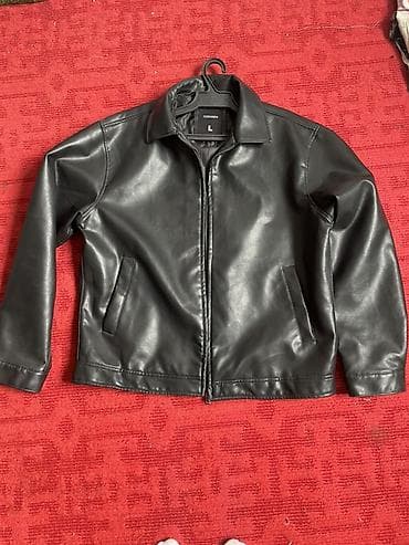 селекци: Кожаная куртка, Классическая модель, Экокожа, L — 2