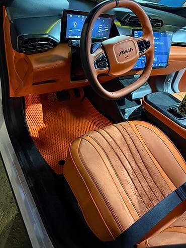 дефлекторы на авто: 3D Eva Полики Для салона Hyundai, цвет - Синий, Новый, Платная доставка — 7