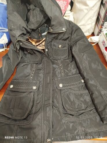 купить качественную мужскую зимнюю куртку: Пуховик, Короткая модель, Стеганый, С поясом, С мехом, 2XL — 2