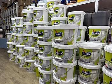 вода эмульсионка: Краска моющаяся TONEX для внутренних работ - Тип: водоэмульсионная — 2