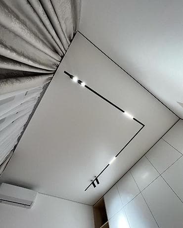 натяжной потолки: Натяжные потолки с теневым профилем (EuroKRAAB/Shadow gap) - — 9