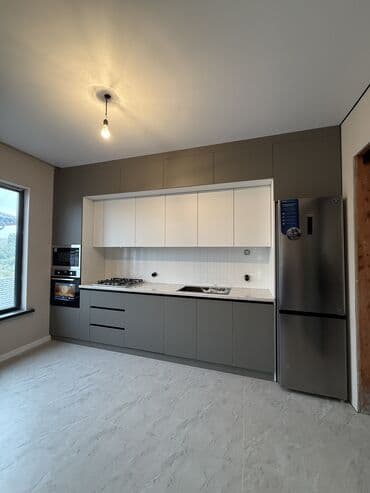 шкаф буушный: Кухни на заказ в современном минималистичном стиле - Планировки — 17