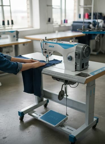 запчасть швейных машин: Швейная машина Jack, Полуавтомат — 1