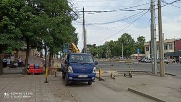 прейскурант цен на строительные работы: Автовышка стрела 16М 220V за отдельную плату Минимальный выезд на — 7