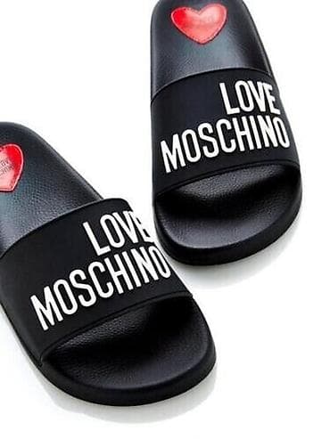 Женская обувь: Босоножки, 38, Love Moschino, Новый, цвет - Черный, Бесплатная доставка — 2