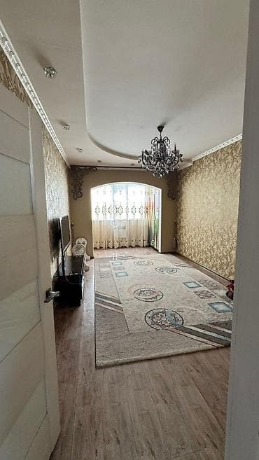 мкр улан: 3 комнаты, 78 м², 106 серия, 7 этаж, Евроремонт — 1
