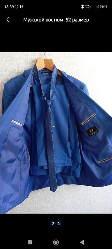Новенький мужской костюм 👔 Одет был на фотоссесию! Брали дорого в at lalafo.kg Новенький мужской костюм 👔 Одет был на фотоссесию! Брали дорого в