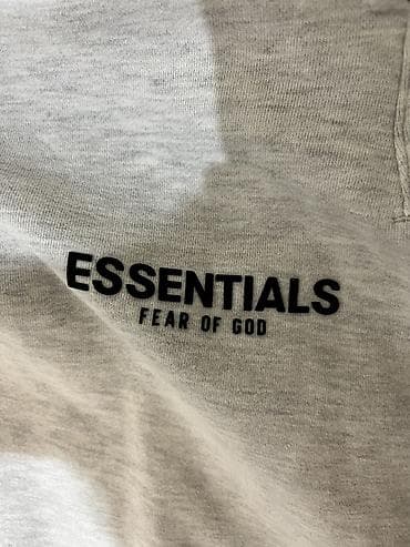 чыптама кыргыз: Серые спортивные штаны Essentials Fear of God. - Прямой крой, средняя — 6