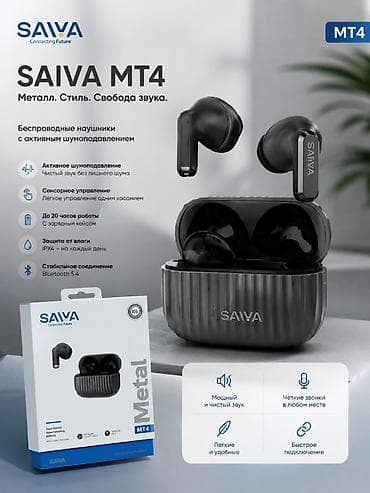 dji mini 4 pro combo: Беспроводные наушники "SAIVA" MT4 — 1