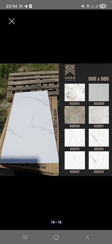 декор снежок: Керамическая плитка, Назначение: Для пола, 30x60 см, Глянцевое покрытие, Узбекистанская, Новый — 7