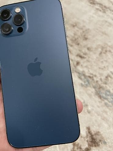 blu: IPhone 12 Pro, 512 ГБ, Pacific Blue, Защитное стекло, Чехол, Кабель, 90 % — 2