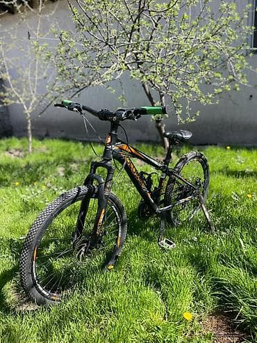 вилы на кару: Горный велосипед, Рама S (145 - 165 см), Сталь — 1