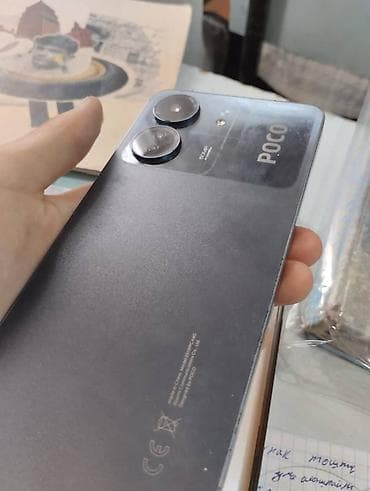 смарт чясы: Poco Колдонулган, 128 ГБ, түсү - Боз, 2 SIM — 1
