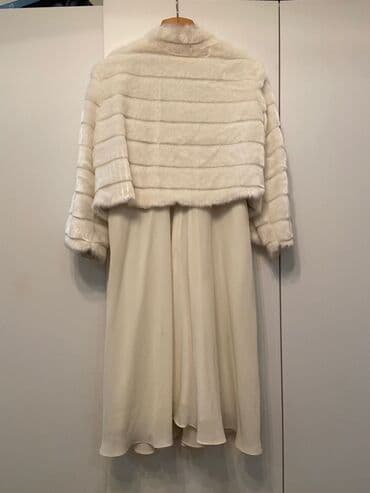 вязаные платья для беременных: Повседневное платье, Осень-весна, Короткая модель, Шифон, 5XL — 2