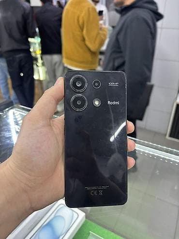 ddr 5: Redmi, Redmi Note 13, Б/у, 256 ГБ, цвет - Черный — 1