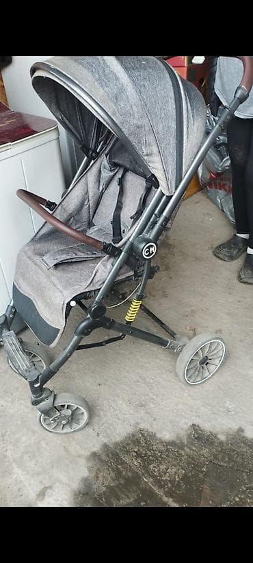 бампер для коляски chicco lite way: Коляска, цвет - Серебристый, Б/у — 1