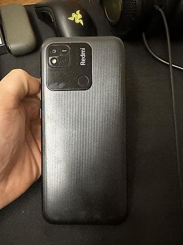 Redmi, Redmi 10A, Б/у, 64 ГБ, цвет - Черный, 2 SIM