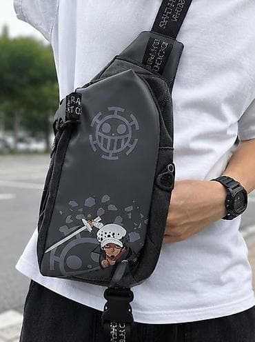 pull and beer: Барсетка / слинг One Piece (Trafalgar Law) Состояние: отличное, без — 4