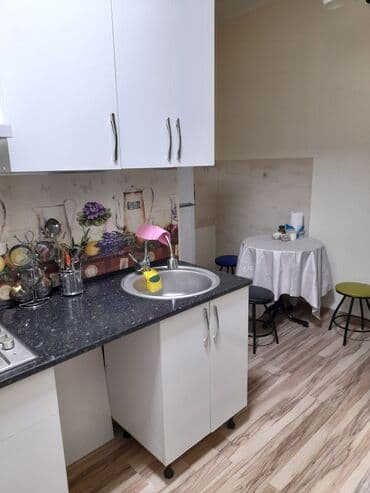 квартиры посуточно в бишкеке в районе политеха: 1 комната, Круглосуточное заселение, Парковка, Постельное белье — 4