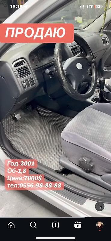 Toyota Avensis: 2001 г., 1.8 л, Механика, Бензин, Седан — 4