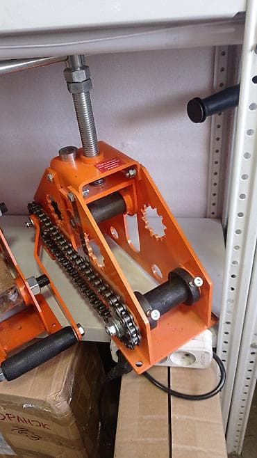 В наличии есть 5 видов трубогибов для круглой и квадратной трубы