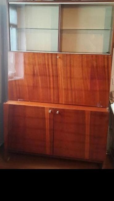 Китеп үчүн шкафтар: Сервант, Колдонулган, Жыгач — 2