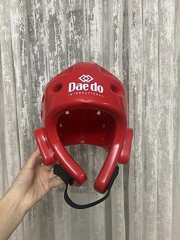 Шлем для единоборств Daedo International, красный. - Тип: защитный