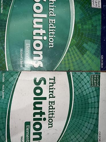 Solution Elementary книга по английскому/английским курсам at lalafo.kg Solution Elementary книга по английскому/английским курсам