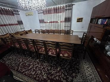 Столы для зала: Стол для зала, Б/у, Раскладной, Прямоугольный — 5
