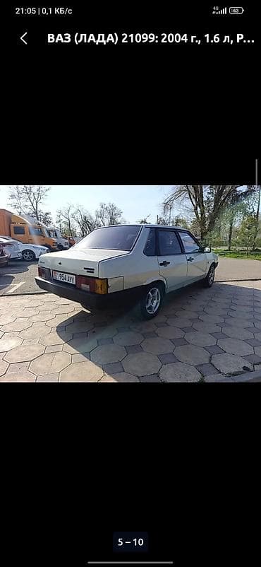 жигули ваз 21011: ВАЗ (ЛАДА) 21099: 2004 г., 1.6 л, Ручные, Бензин, Седан — 4