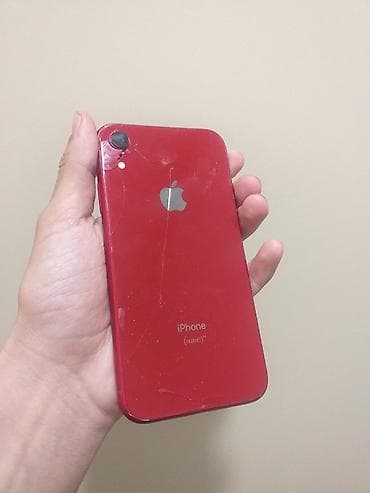iphone xr red: IPhone Xr, Б/у, 128 ГБ, Красный, Защитное стекло, 100 % — 2