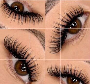 на дом керек: Ресницы, Голливуд, Классика, 2D, С выездом на дом, Консультация, Гипоаллергенные материалы — 3