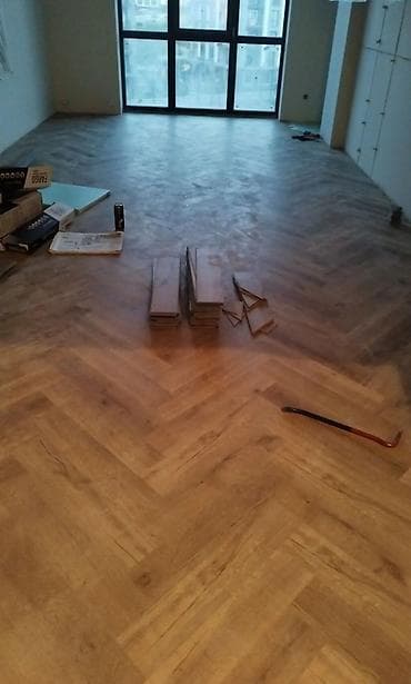 монтаж ламината: Монтаж напольных покрытий: ламинат, паркетная доска, елочка - — 2