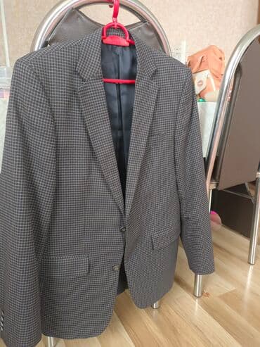 прокат мужских костюмов [возьми на прокат] бишкек фото: Мужской костюм, M, Б/у, цвет - Черный, Самовывоз — 1