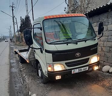 daf 75: Эвакуатор, Toyota, 2007 г., Ломаная — 2