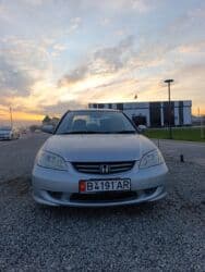 бишкек арзан машина: Honda Civic: 2004 г., 1.5 л, Автомат, Бензин, Седан — 9