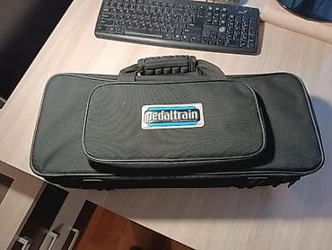 Музыкальные инструменты: Фирменный педалборд Pedal train с сумкой- чехлом. Блок питания 3А с — 2