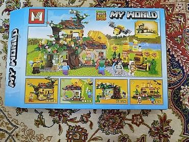 пасеку: Конструктор «MY WORLD» пчелиная пасека, 4-в-1 - Серия: MY WORLD — 2