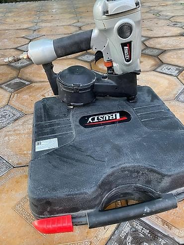 Үй жана бакча: Пневматический барабанный нейлер IRUSTY (coil nailer) - Тип — 2