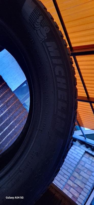 mishelin: Шины 225 / 55 / R 17, Лето, Б/у, Пара, Легковые, Michelin — 3