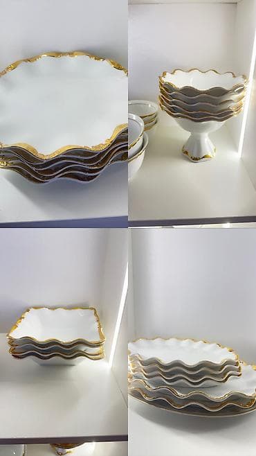 бу посуда: Продаю набор посуды для гостей 💞 На 12 персон Практически не — 2